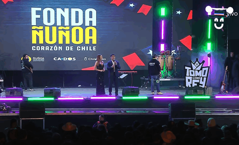Chilevisión tuvo que terminar transmisión por TV de fonda de Ñuñoa: hubo un problema técnico