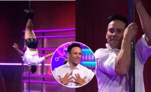 Claudio Valdivia sorprendió como stripper en el 'Club de la comedia': se lució con pole dance