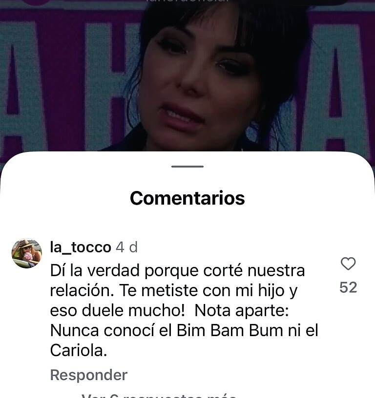 Cristina Tocco reveló motivo de distanciamiento con Mariela Montero