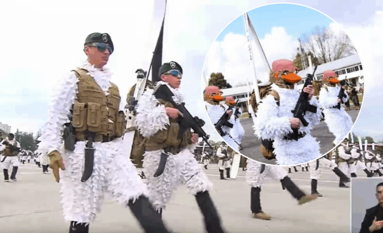 “Igual a Guru Guru”: traje del Destacamento de Montaña generaron memes en la Parada Militar 2026