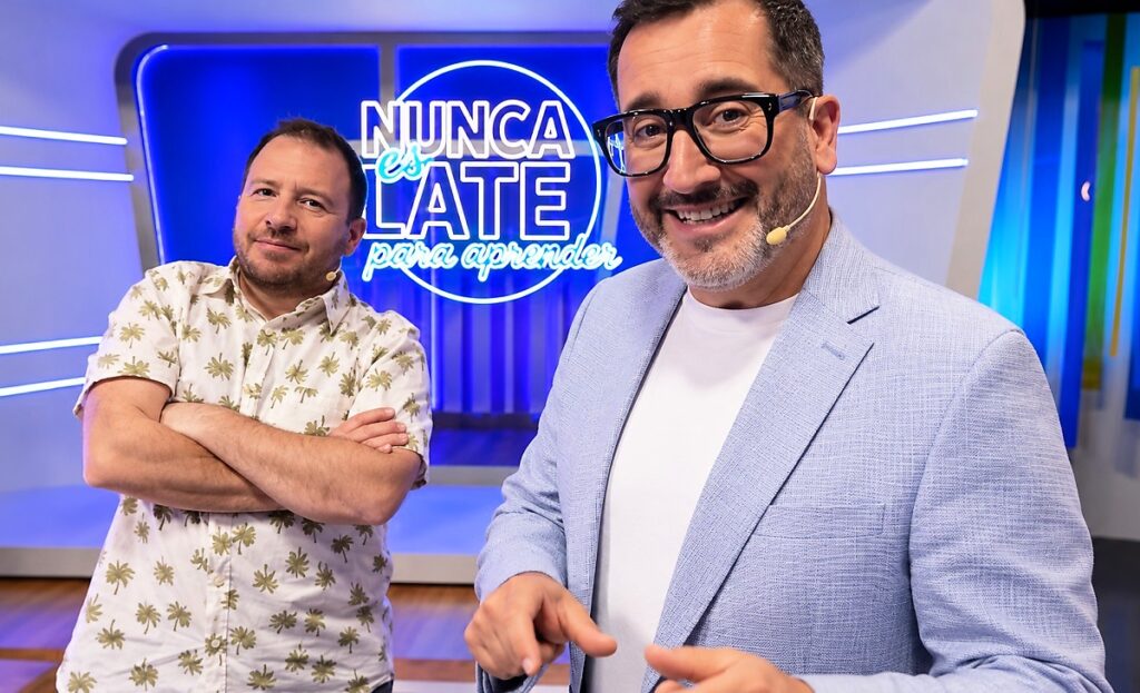 Eduardo Fuentes y Gabriel León en NTV