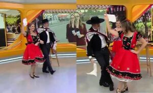 Eduardo Fuentes y Monse Álvarez abrieron el BDAT con especial pie de cueca: "Eso que fue sin ensayo"