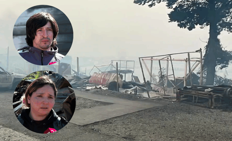 Nueve meses después: familia de Lirquén afectada por incendios volvió a perder su casa