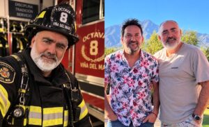 Bombero por 33 años: quién era Felipe, hermano de Daniel Fuenzalida que falleció este sábado