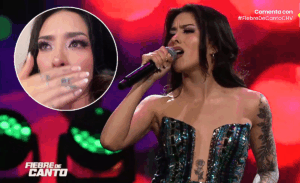 Geraldine Muñoz cerró capítulo de 'Fiebre de Canto' entre lágrimas y zona de eliminación: "Da rabia"