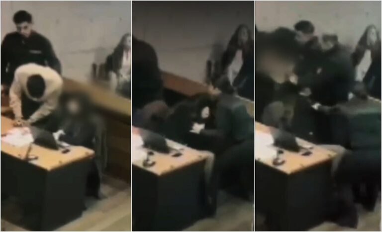 Imputado agredió a su abogada defensora en tribunal tras quedar en prisión preventiva