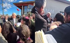 Presidente Kast protagonizó tensa conversación con vecina durante su vista a Máfil: "¿Puedo hablar?"