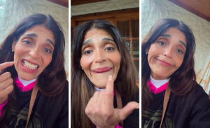 Katherine Orellana preocupó a seguidores por extraño comportamiento en video de Instagram