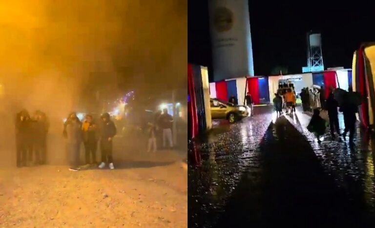 Lluvias golpean las Fiestas Patrias: suspenden ramadas en Sierra Gorda y la Pampilla de San Isidro