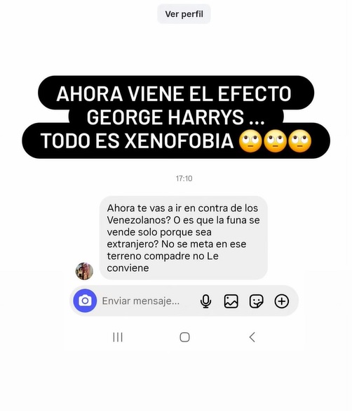 Otakin cmpartió mensaje que recibió tras estafa en servicentro