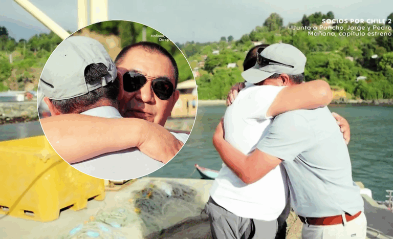 Pancho Saavedra vivió emotivo reencuentro entre sobrevivientes de la tragedia en Bahía Mansa