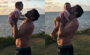 Tierno video de Pangal Andrade con su hija Alanna desató intenso debate en redes por singular gesto