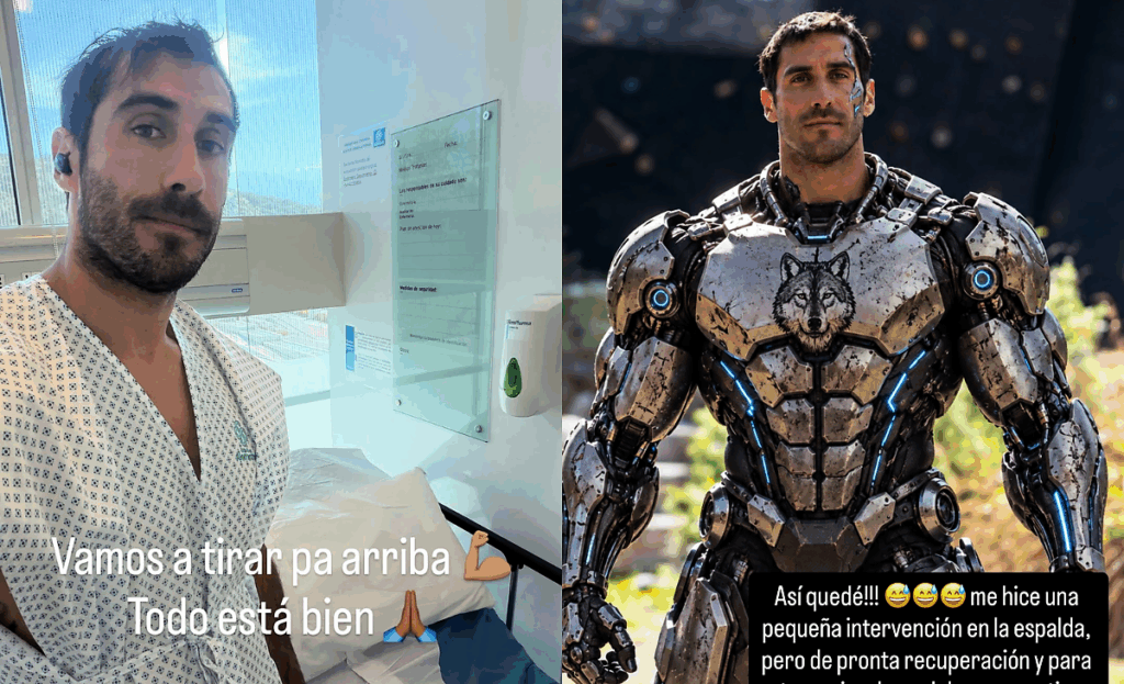 Pedro Astorga preocupó en redes tras subir foto desde una clínica: debió someterse a cirugía