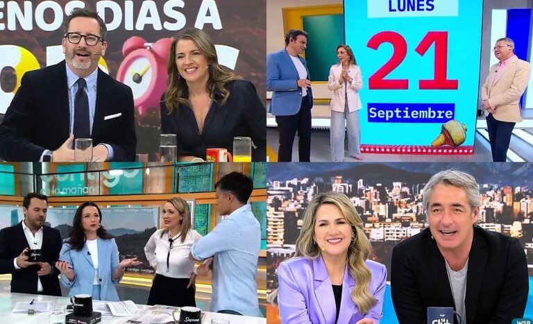 Competencia en llamas: importantes cambios remecieron el rating matinal de este lunes 21