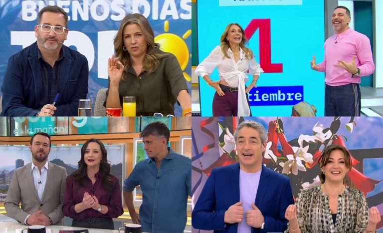 Con un fuerte desplome: competencia por el rating matinal tuvo un claro ganador este martes 1