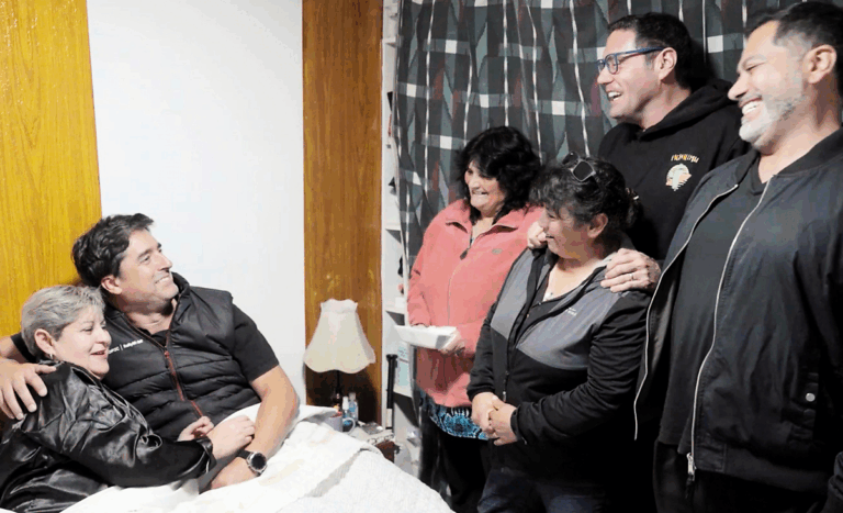 'Socios por Chile' conocieron particular historia en Las Viudas: vecina representa nombre del pueblo