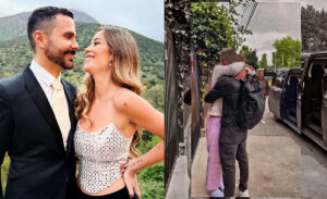 Con renovado look Ballero se despidió de su polola para reencontrarse con sus exs en nuevo reality
