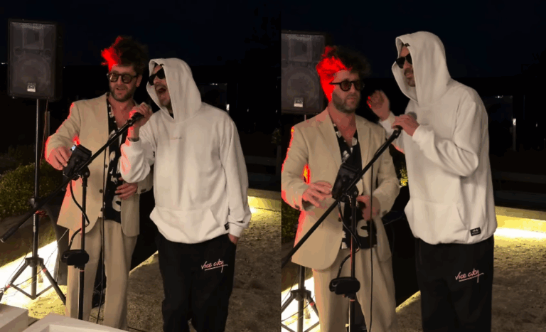 Pinilla sorprendió al reaparecer cantando en un famoso hotel y esta fue su explicación