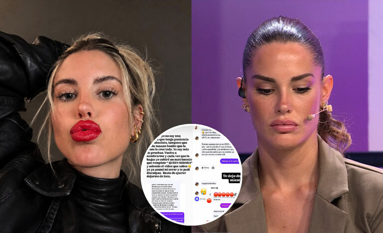 Coté López lanzó dura advertencia contra Gala Caldirola y luego la borró: "Vuelve a nombrarme..."