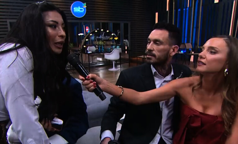 ¿Se picó? Fanny Cuevas interrumpió entrevista a Pinilla y criticó a jurado... así reaccionó Mauricio