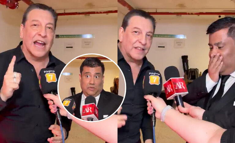 Julio César Rodríguez lanzó hilarante reclamo a Nacho Pop en Premios Cordillera: 