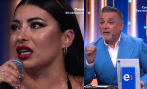 Luis Jara emplazó a Fanny Cuevas tras quebrarse en Fiebre de Canto: "Se te pasó la mano"