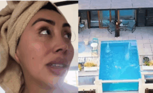 "No sé qué hacer": Naya Fácil mostró grave filtración en su lujoso penthouse