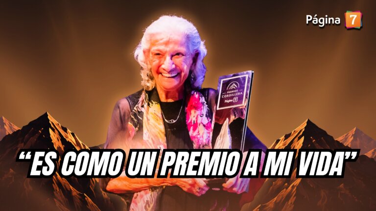 Luz Jiménez emocionó con discurso al recibir importante reconocimiento en Premios Cordillera 2026