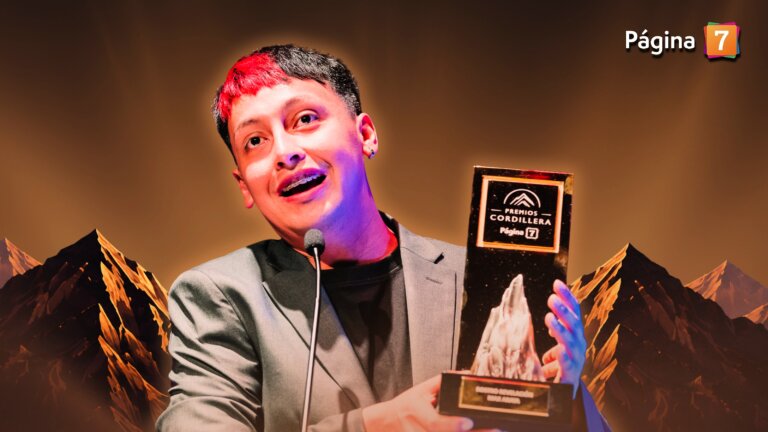 La emoción de Max Araya tras ganar Rostro Revelación en los Premios Cordillera 2026