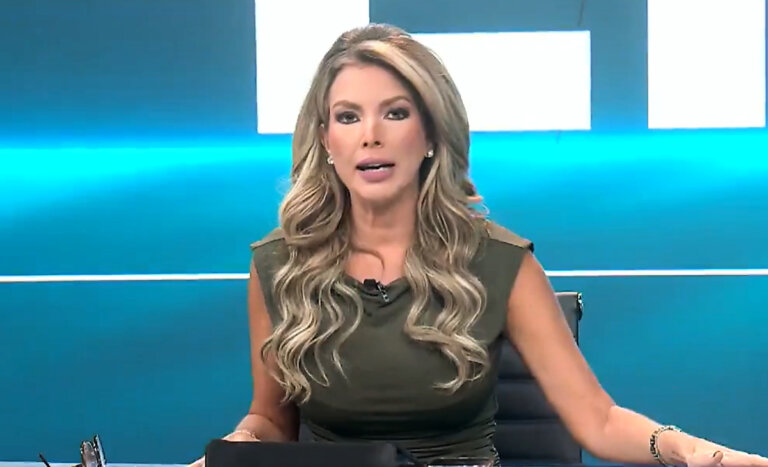 Terremoto sorprende en vivo a presentadora panameña: su reacción se volvió viral
