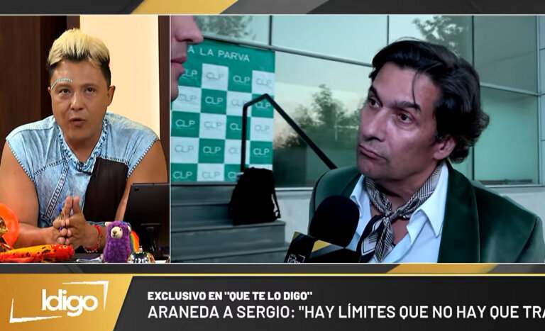 ¿Tregua? Rafa Araneda y Sergio Rojas tuvieron inesperado cruce en vivo y zanjaron sus polémicas