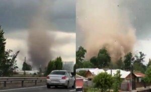 Registran tornado en Renquinoa