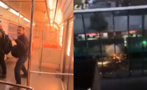 Reportan humo y explosión en vagón de Metro de Santiago Línea 5 opera parcialmente