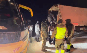San Pedro de Atacama rescatan a 60 turistas atrapados en la cordillera
