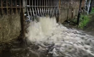 Las imágenes de Puente Alto, Peñalolén y Talagante ante alerta roja por sistema frontal en la RM