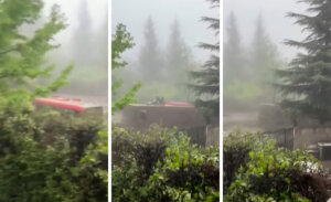 "Fue terrible": el angustiante relato del conductor de bus RED que fue arrastrado por aluvión