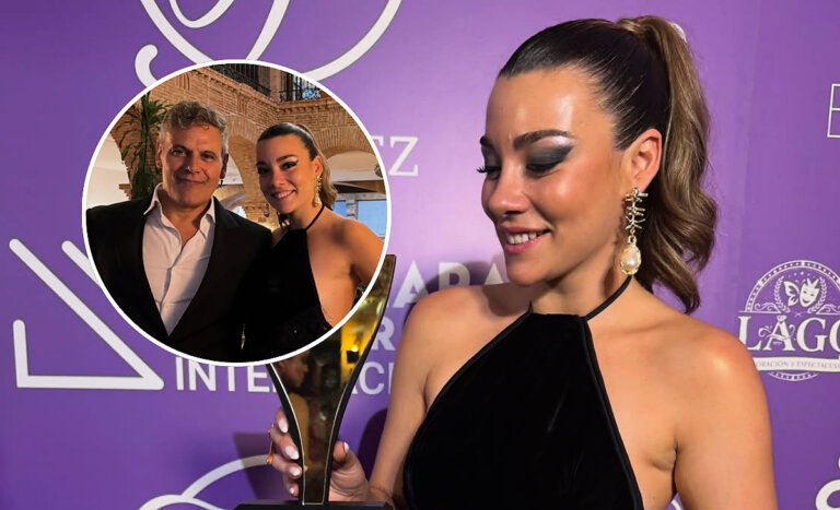 Cota Castelblanco fue galardonada en España: lució despampanante look en los LatinMara Awards