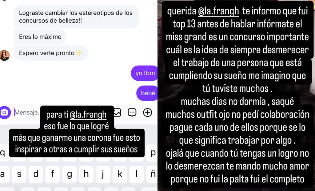 Ignacia Michelson en picada contra Fran García-Huidobro y críticas a Miss Grand: "¿Cuál es la idea?"