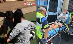 Cuco Cerda le fisuró costilla a Daniela Aránguiz en Vértigo Extremo