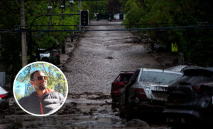 El deportista que advirtió aluvión en Las Condes ocho meses antes: alertó a las autoridades