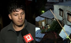 joven perdió su casa en derrumbe en Viña del Mar y lanzó desesperado llamado: “Quedé con lo puesto”