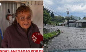 Adulta mayor de Curacautín perdió todo por inundaciones: “Incluso perdí hasta unos animalitos que se me ahogaron”