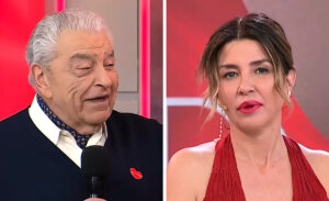 Don Francisco sorprendió a Pancha Merino con pícara broma y ella lo desafió: "Elija, ¿dónde quiere?"
