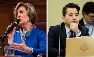 Evelyn Matthei frenó a Javier Olivares: "El tiempo de mandar a las mujeres 'a la cocina' ya pasó"