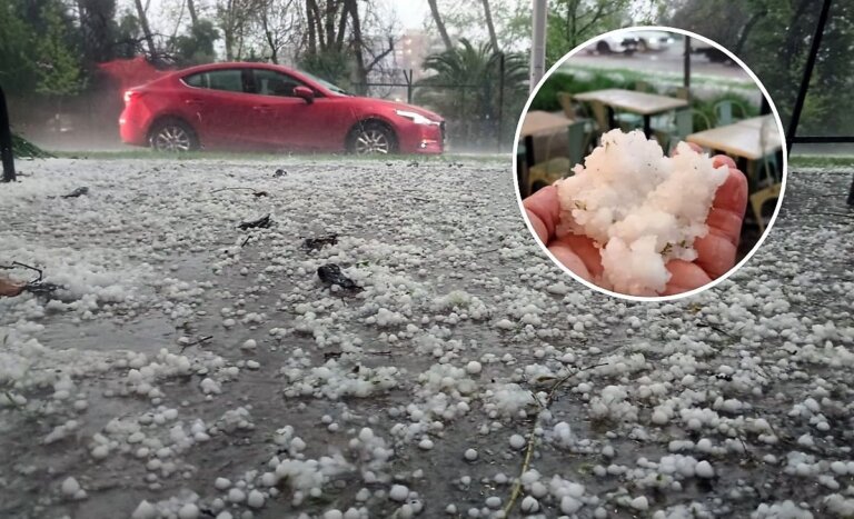 VIDEOS | Tormenta eléctrica y granizos se reportan en diversos puntos de la RM