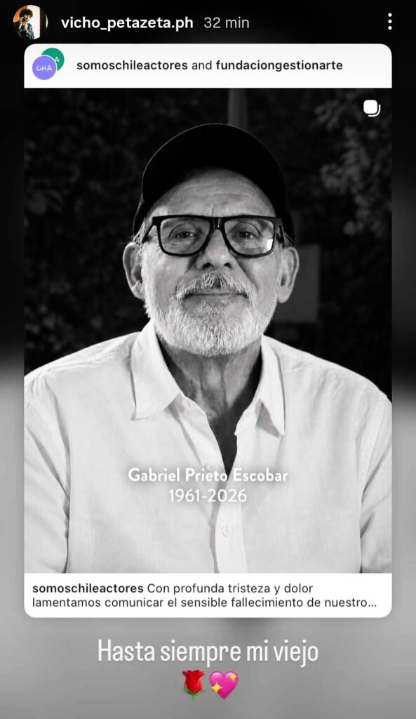 La despedida de hijo de Gabriel Prieto
