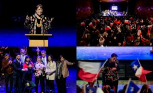 Homenaje a Michelle Bachelet partidos de oposición