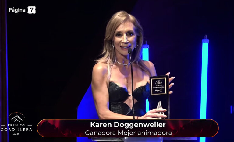 Karen Doggenweiler y su sentido discurso tras ganar Premio Cordillera: 