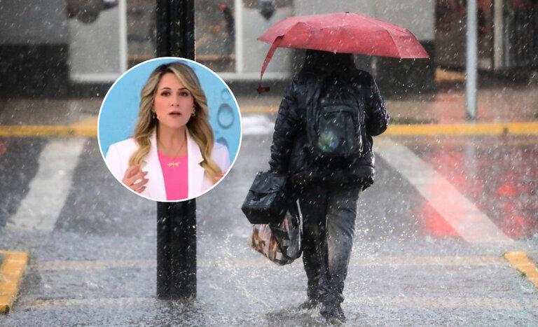 Michelle Adam alertó por complejo panorama para este martes: lluvias, granizos y tormenta eléctrica