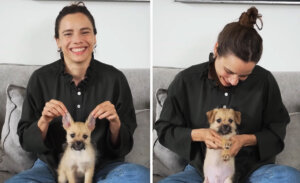 María Gracia Omegna presentó a su nuevo cachorro y el desafío que enfrenta con él: "Acepto consejos"